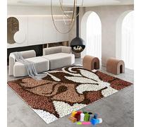 RxiBeFuw 55 x 75 cm Kit Tapis au Point Noué Latch Hook Kit Tapis avec Crochet à Loquet Bricolage Tapis Kit de Tapis de Crochet Création de Tapis et Canvas Crochet inachevé Tapis à Nouer Soi-Même