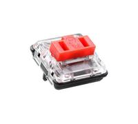 RXJMKCZ Compatible avec Les commutateurs de Clavier Kailh Low Profile Choc Switch 1350 RGB, Crystal Red Pro, Bleu pâle, Rose, Robin, Argent, Marron, Blanc, Jaune, Orange.(X35 PCS,Choc Red Switch)