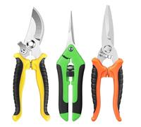 RXJMKCZ Ensemble de Ciseaux de Jardinage Multi-usages en Acier Inoxydable - for la cueillette dans Les vergers, la Taille des Plantes et la Taille des Fleurs