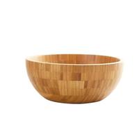 RXJMKCZ Grand bol à mélanger for salade et nouilles en bambou, vaisselle en bambou naturel épaissi, sans peinture ni cire(MW0022)