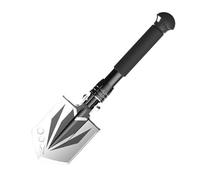 RXJMKCZ Mini Pelle Pliante en Acier Inoxydable, Outil d'extérieur Multifonctionnel Portable for Le Jardinage, la Plantation de légumes et Le creusement