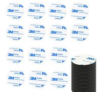 RXKFIGX 100 Pièces Double Face Extra Fort Adhésif Dace Puissant Autocollant Face Autocollant Mousse Adesif Décoration Mural Adhesif Puissant Ruban Mousse Pastille