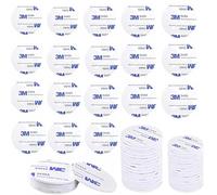 RXKFIGX 100 Pièces Double Face Extra Fort Adhésif Dace Puissant Autocollant Face Autocollant Mousse Adesif Décoration Mural Adhesif Puissant Ruban Mousse Pastille