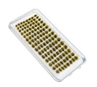 RXKFIGX 120PCS Touffes d'herbe Mini Tufts Terrain Model Tuft Model Grass Static Grass Kit Resin Static Scenery Model for DIY Gaming Terrain Decoration Train Landscape Railway Artificial Grass Modeling