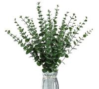 RXKFIGX 30Pcs Eucalyptus Artificiel, Tiges d'Eucalyptus, Branches D'eucalyptus Artificielle, Feuilles d'Eucalyptus, Branches de Plantes artificielles d'Eucalyptu séché pour Bouquet, Fête de Mariage