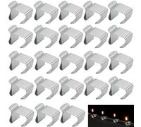 RXKFIGX 60 Pièces Crochet de Gouttière Crochets de Gouttière Toit Extérieurs Crochets de Gouttière de Lumières Crochet de Lumière de Noël pour Les Lumineuse Intérieur et Extérieur Universel