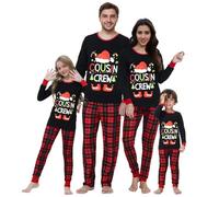 RXLLDOLY Pyjama de Noël Famille, Ensembles de Pyjama Famille,Renne Impirmé Pyjamas de Noel, Automne Hiver de Pyjamas pour Père Mère Enfants BéBé(Christmas-09,BéBé,12-18 Mois)