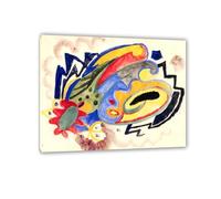 RXNHGJDS August Macke Impression sur Toile Modèle abstrait i Art Mural CéLèBre Reproductions de Tableaux Poster Abstraite DéCoration Moderne Salon40x30cm(16x12in) Encadré