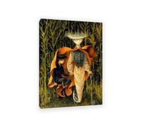 RXNHGJDS Remedios Varo poster By Aquarium célèbre Impression sur Toile tableau pour salon abstrait Reproduction de peintures à l'huile110x80cm(43x31in) Avec cadre