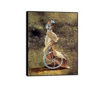 RXNHGJDS Reproductions de Tableaux CéLèBres Remedios Varo Images sur Toile Animal fantastique Poster SurréAlisme Peinture sur Toile Salon DéCoration Murale65x50cm Cadre noir
