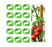 Rxpew Lot de 300 clips de fixation réglables pour plantes grimpantes - Invisible - Protection des tomates - Outils de fixation - Crochet de liaison - Pince de croissance de jardin