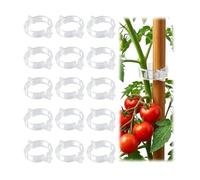 Rxpew Lot de 300 clips de fixation réglables pour plantes grimpantes - Invisible - Protection des tomates - Outils de fixation - Crochet de liaison - Pince de croissance de jardin
