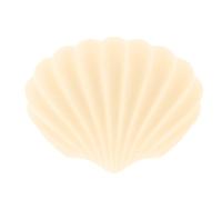 RXPVUXE Applique murale coquillages blanche moderne, applique murale créative pour chambre d'enfant, décoration de chevet, abat-jour en PE blanc lait, appliques murales câblées d'intérieur nordiques E