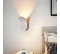 RXPVUXE Applique Murale De Couloir Applique Murale Moderne en Aluminium Brossé Applique Murale LED Intérieure Câblée 5W, 3000K Chambre Simple Chevet Salon Escalier Couloir Décor Luminaire