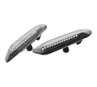 RXRJSU Car Indicateur Feu De Position Latéral À LED Dynamique Pour BMW E60 E61 E90 E91 E87 E81 E83 E84 E88 E92 E93 E82 E46 1 3 5(Crystal type A)