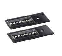 RXRJSU Car Indicateur Position Latéral Clignotant Séquentiel À LED Pour BMW E30 E32 E34 E36 1990-1996 Pour M3 Pour M5 3 5 7 Series(2Piece Dynamic Crystal)