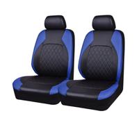RXRJSU Ensemble Complet Housses Siège Voiture Universelles Cuir Comprend Les Sièges Avant Banquette Arrière s'adapte À Plupart SUV Camions Couverture Siege(Blue 2 pcs)