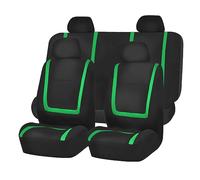RXRJSU Housse De Siège Housses Siège Auto pour Chevrolet pour Evana pour Blazer pour Cruze pour Captiva pour Corvette pour Aveo pour Impala(ZT02-5Seats-Green)