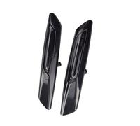 RXRJSU Iture Clignotant pour BMW série 5 F10 F11 528i 528iX 535i 2011-20132X LED indicateur de Garde-Boue séquentiel marqueur latéral Clignotant Clignotants Clignotant Cache(Smoked Black)