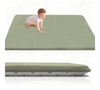 RxueSug Tapis de Jeu pour bébé 100 x 200 cm 2cm, Tapis de Jeu Multifonctionnel pour bébé, Tapis de Jeu en Velours Corail Chambre Enfant, Tapis motricité bébé, Tapis Bebe Epais, Antidérapant