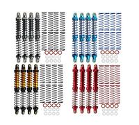 RXZIXYL Lot de 4 amortisseurs avant et arrière RC 70 mm 80 mm 90 mm 100 mm 110 mm 120 mm Amortisseur d'huile axial SCX10 pour voiture sur chenilles RC 1/10 AXI03007 RBX10 D90 TRX4