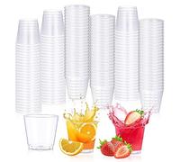 RYAN 200 Pièces Verrine Plastique 30ml Transparent Verrines Plastique Apéritif Gobelets de Service Réutilisables pour Fêtes Mariages Pique Niques Anniversaire Camping