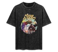 Ryan Adams City Terror Men's T-Shirt Unisex Black Cotton Print Tee Shirts XL
