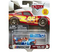 Ryan Inside Laney - Voiture de course - Blinkr 12, Nascar Race, Die-cast Disney Mattel Cars, 8 cm