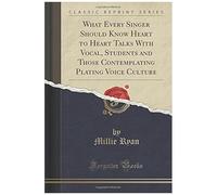 Ryan, M: What Every Singer Should Know Heart To Heart Talks