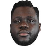 Ryan Ofei (Beard) Big Head. Masque Plus Grand Que Nature.