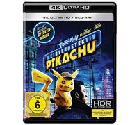 Ryan Reynolds,Justice Smith,Kathryn Newton - Pokémon Meisterdetektiv Pikachu [4K Ultra-HD + 4k] [Import] [Blu-ray]
