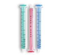 Ryan & Rose Cutie Dose - Lot de 3 seringues distributrices de médicaments pour enfants - Seringue de médicaments pour bébé - Seringue compte-gouttes pour bébé - Seringue pour bébé - Lot de 3