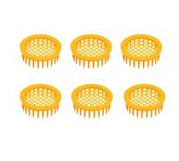 RyanDesign Lot de 6 cages en plastique pour reine des abeilles - Outil d'apiculture ABS réutilisable pour une introduction, un transport et une isolation en toute sécurité - Design ventilé durable