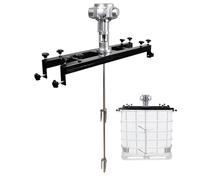 Ryanong Agitateur pneumatique en acier inoxydable anti-agglomérant 1/2HP 3/4HP 1HP Utilisation industrielle dans les laboratoires usines peinture chimique mélange grand 5 cylindres