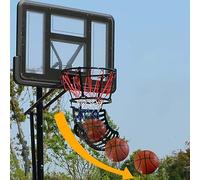 Ryanong Appareil de retour de balle de basket-ball Retour de basket-ball Retour de basket-ball Pratique de tir Retour de balle Retour rapide à l'appareil de lanceur Facile à installer Suspendu Retour