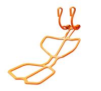 Ryanong Attache de retour de ballon de basket-ball - Ajustement sécurisé facile à assembler pour la maison, la salle de sport, le parc, le jardin, empêche la perte pendant l'entraînement