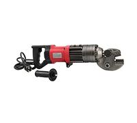 Ryanong Cintreuse électrique de barre d'armature, 4-16 mm, cisaillement de barre en acier, machine de découpe hydraulique portable, tenue à la main