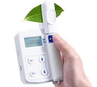 Ryanong Compteur de chlorophylle numérique portable | Gamme SPAD 0.0-99.9 | Stockage de données 16 Go | Parfait pour la recherche en laboratoire, l'analyse de la santé des plantes, les études