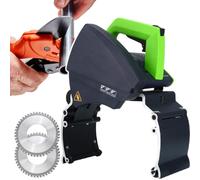 Ryanong Coupe-tuyau automatique | Design sans étincelles avec lames en alliage et vitesses réglables | Pour une coupe efficace des tuyaux en cuivre, acier, PVC