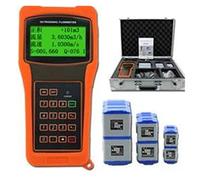 Ryanong Débitmètre à ultrasons, débitmètre à turbine numérique TUF-2000H Débitmètre à ultrasons numérique avec transducteur standard TM-1 Plage de mesure DN50-700 mm