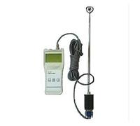 Ryanong Débitmètre à ultrasons, débitmètre à ultrasons portable LS300A 0,01 ~ 4,0 m/s pour tuyau en cuivre/PVC