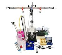 Ryanong Ensemble d'expériences de mécanique physique Poulie Bloc Levier Équilibre Qualité Densité Balance Pression Liquide Instrument d'enseignement Physique