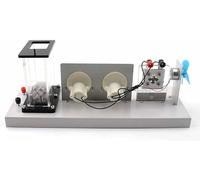 Ryanong Équipement expérimental de laboratoire de chimie pour étudiant Équipement de démonstration pour enseignant Instrument d'enseignement Aides pédagogiques Électrolyseur d'eau