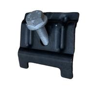Ryanong Étau d'établi robuste, support de serrage 1J0803219 Pièce de rechange en métal avec boulon pour MK4 MK5 B6 1J0 803 219 Plaque de presse en fer