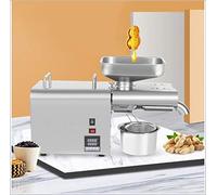 Ryanong Extracteur automatique d'huile de graines de lin 750 W pour lin, cacahuète, chanvre, périlla, graines de citrouille, tournesol, canola, sésame commercial