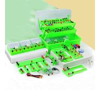 Ryanong Kit d'apprentissage de circuit électrique, physique, kit d'expérimentation de circuit électrique et électromagnétique