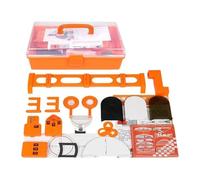 Ryanong Kit d'apprentissage du circuit électrique, ensemble complet d'expériences en physique optique pour enfant - Réflexion géométrique - Matériau PP - 36 x 22 x 13 cm