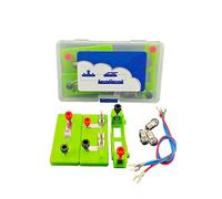 Ryanong Kit de circuit de physique simple pour école primaire, série et kits de circuits parallèles, équipement d'expérimentation pédagogique intéressant