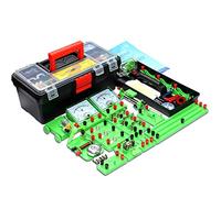 Ryanong Kit de circuit électrique de physique et de sciences de laboratoire à faire soi-même Électricité et magnétisme Équipement d'expérimentation en salle de classe