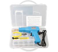 Ryanong Kit de réparation de pare-chocs de voiture en plastique pour soudage à chaud G-u-n avec 4 types de fils de soudure